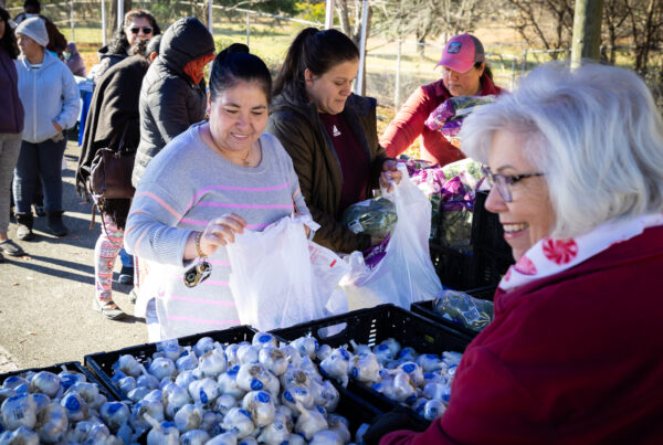 Community market at Mustard Seed Collective